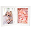 JoyFlower Preserved Flowers with 5x7 Picture Frame Gifts for Mom, Eternal Roses Photo Frame Gift, Preserved Rose Forever Daisy Gift for Mom Grandma Wife Girlfriend on Mother's Day Birthday Anniversary